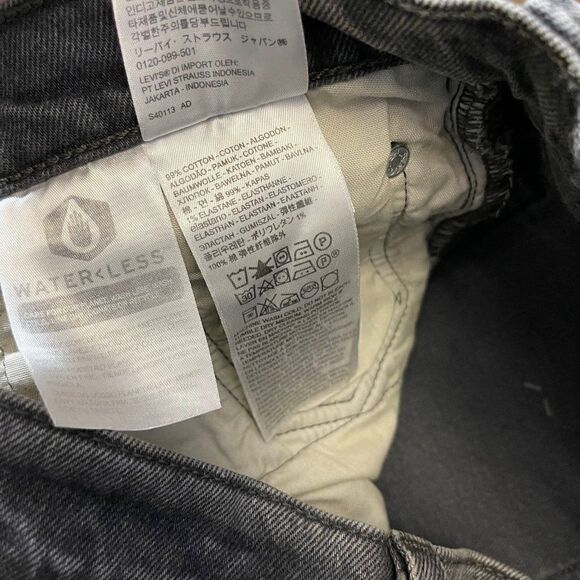 Levi’s 501 Skinny Jeans 27x30 - Picture 5 of 9